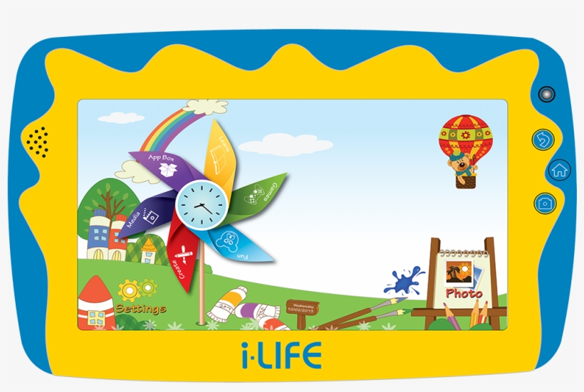 Tablet Clipart Tab - Life Kids Tab 5, transparent png #2974008