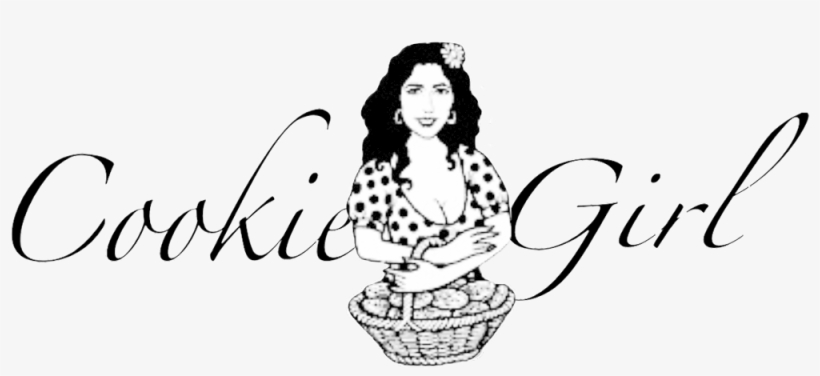 Picture Transparent Download Baking Drawing Cartoon - Woman Baking Cookies Drawing, transparent png #2974644