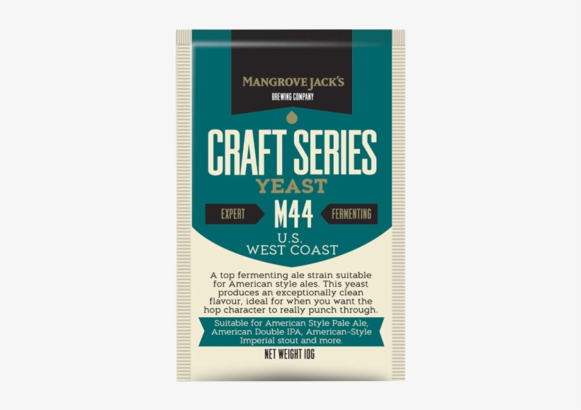 Mangrove Jacks M44 West Coast Ale Yeast - Mangrove Jacks West Coast Yeast, transparent png #2974939