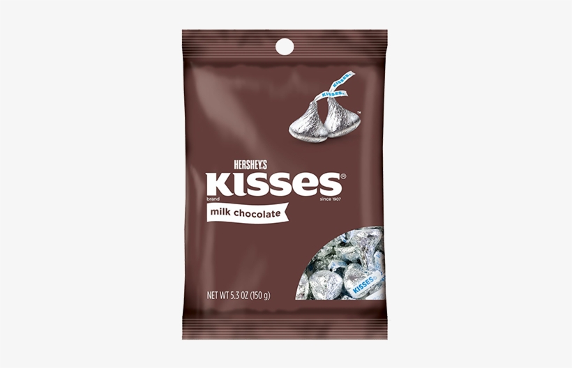 Hershey's Kisses Milk Chocolate - Hershey Kisses, transparent png #2974987