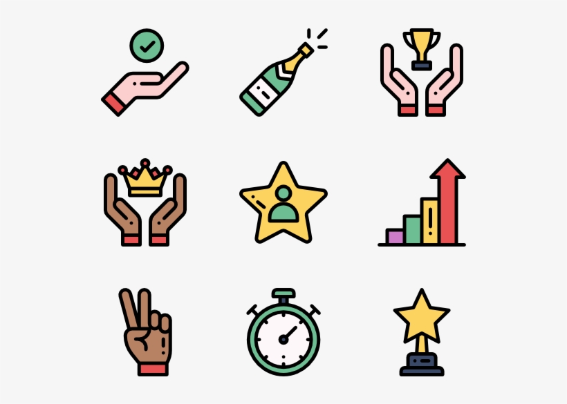 Success - Amusement Park Icons, transparent png #2975138