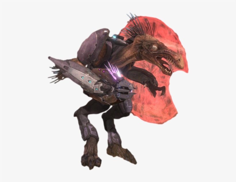 Hreach Jackal Major Transparent - Halo Jackal Major, transparent png #2975288