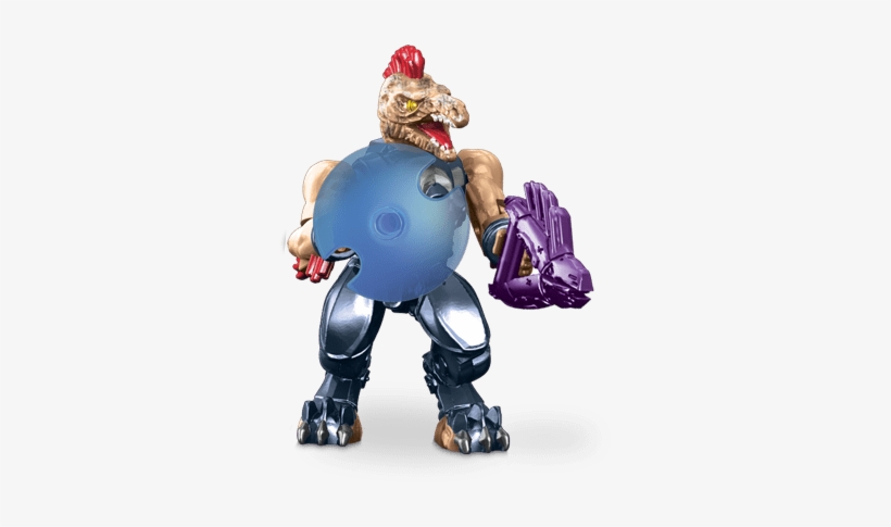 Halo Micro Action Figures Series 6 Covenant Jackal - Mega Brands, transparent png #2975370