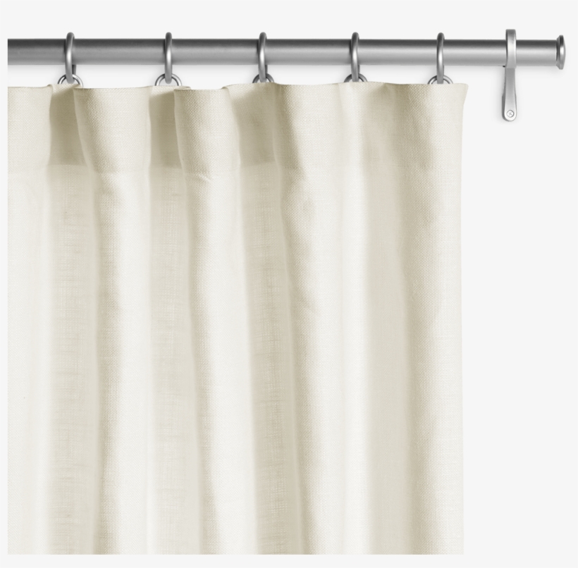Belgian Linen Drapery - Oatmeal Shower Curtains, transparent png #2975403