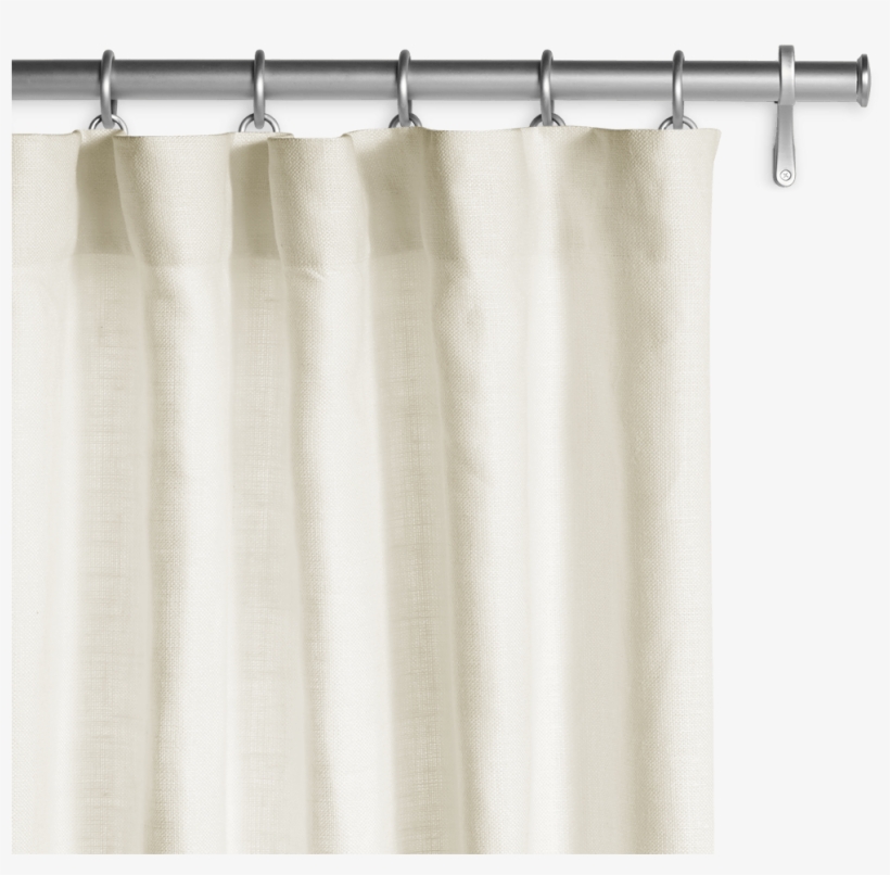 Belgian Linen Drapery Oatmeal Shower Curtains Free Transparent