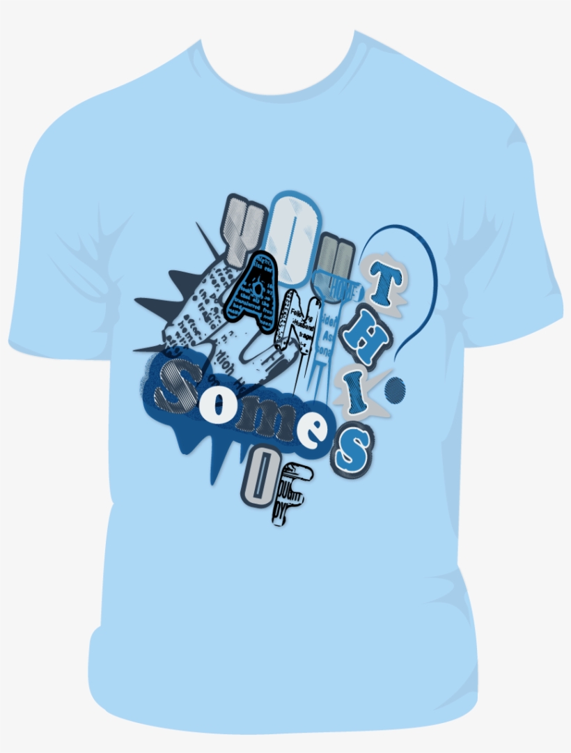 Bold, Masculine, College T-shirt Design For Cash Newman - Cartoon, transparent png #2975528