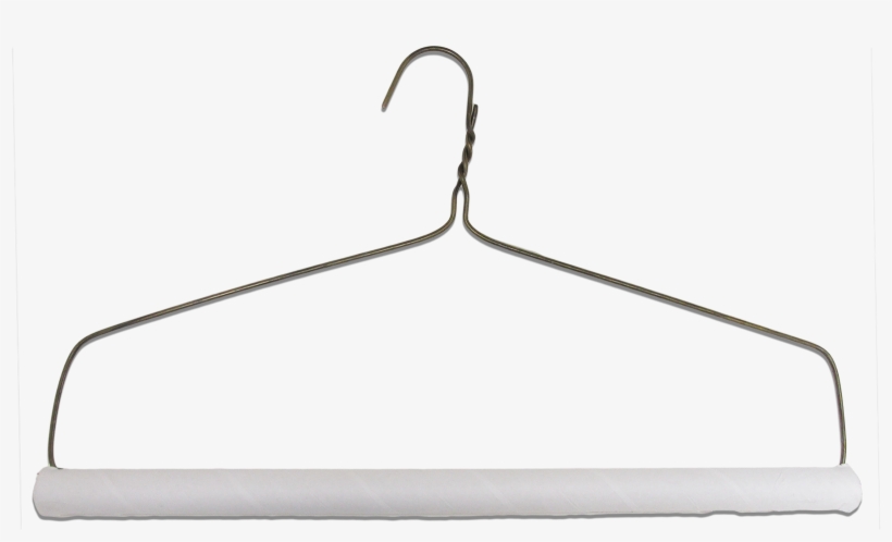 Wire Drapery Hanger Tube - Clothes Hanger, transparent png #2976099