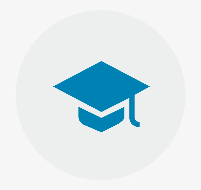 Graduation Hat - Icon, transparent png #2976274