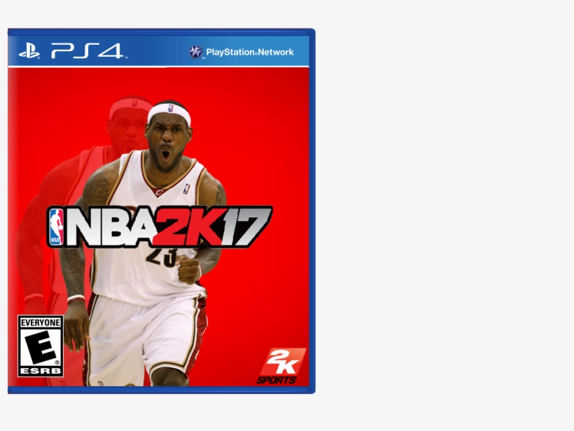 Viewing Full Size Nba Box Cover Png Nba 2k17 Ps4 Cover - 2k Nba 2k14 - Playstation 4, transparent png #2976306