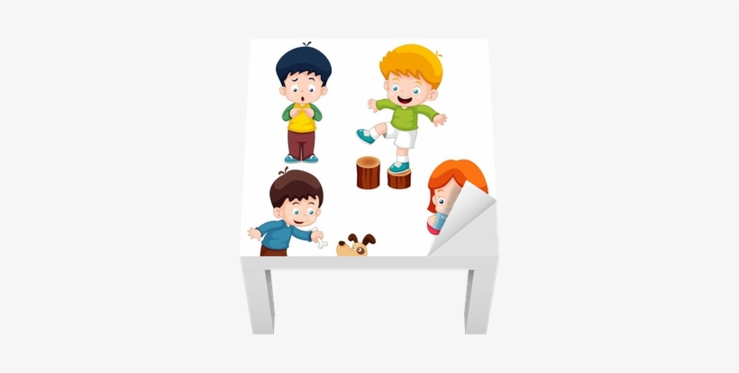 Illustration Of Characters Kids Cartoon Vector Lack - Illustration, transparent png #2976560
