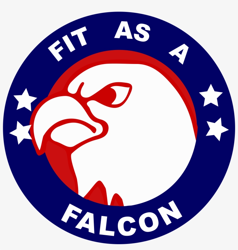 Fit As A Falcon Logo Series - Circle, transparent png #2976617
