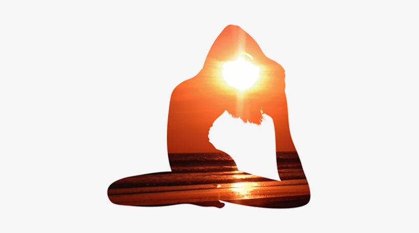 Yoga Sun Glow - Sunset Yoga, transparent png #2976949