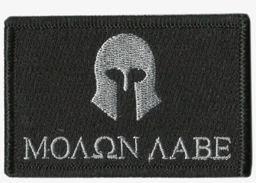 Molon Labe - Molon Labe Tactical Patch - Black By Gadsden, transparent png #2977133