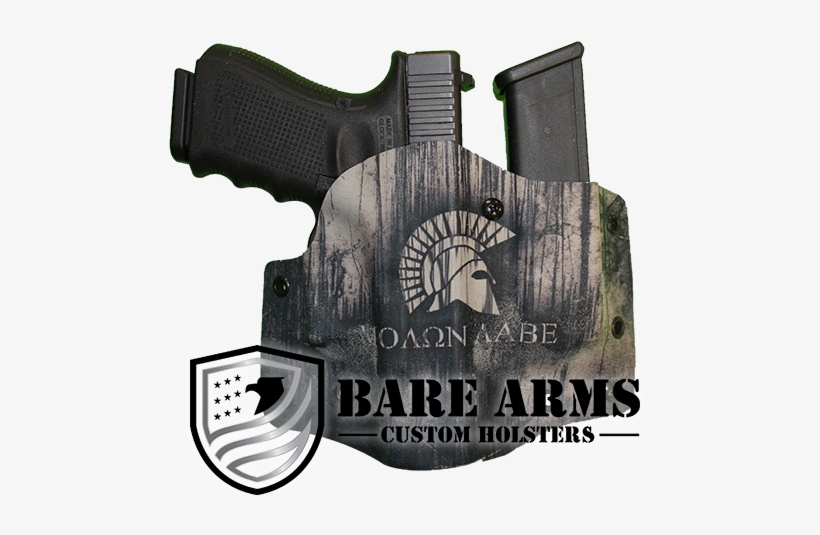 Owb/iwb W/mag-molon Labe - Handgun Holster, transparent png #2977181
