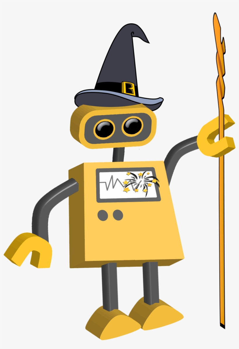 Wizard Bot - Robot, transparent png #2977241