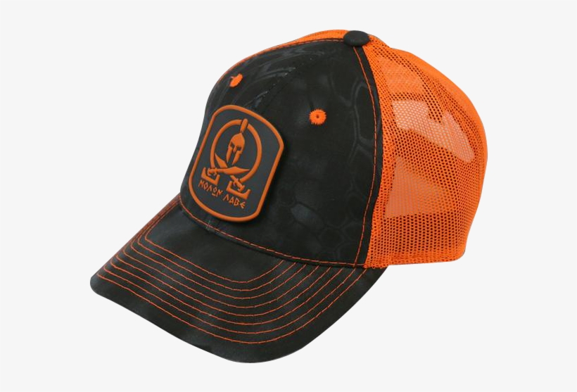 Molon Labe Hat - Molon Labe Orange Kryptek Camo Hat With Pvc Patch, transparent png #2977781
