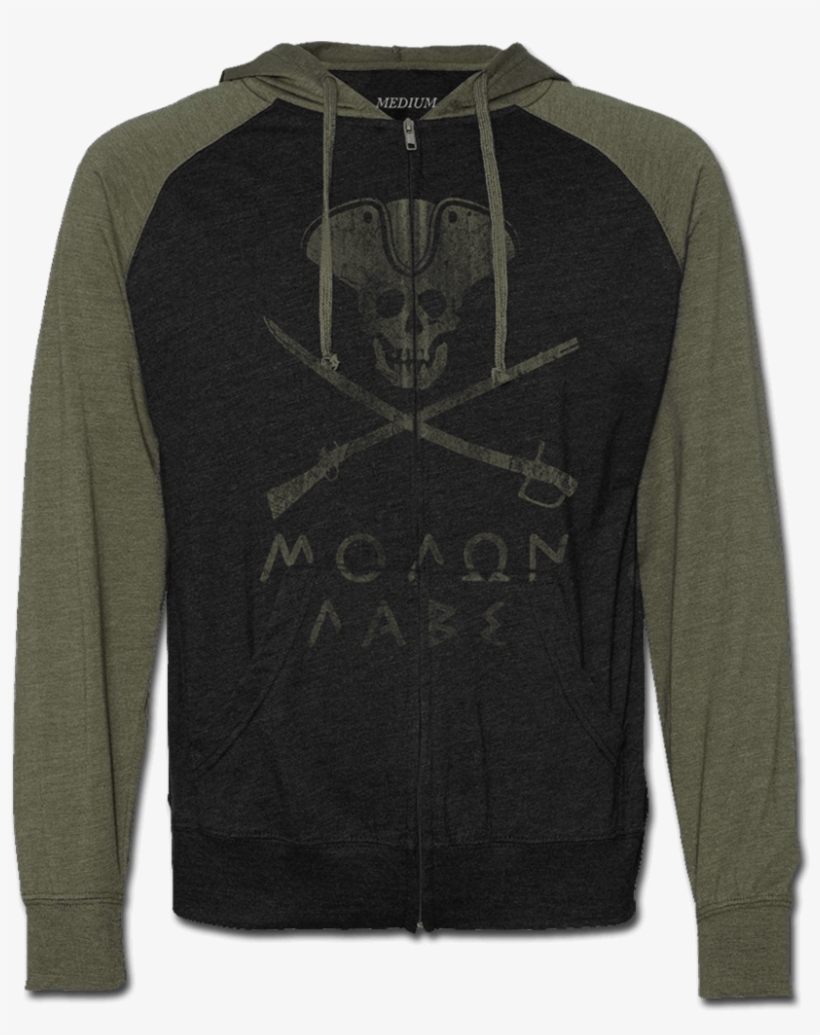 Molon Labe Beach Hoodie Front V=1524665688 - Beach, transparent png #2977784