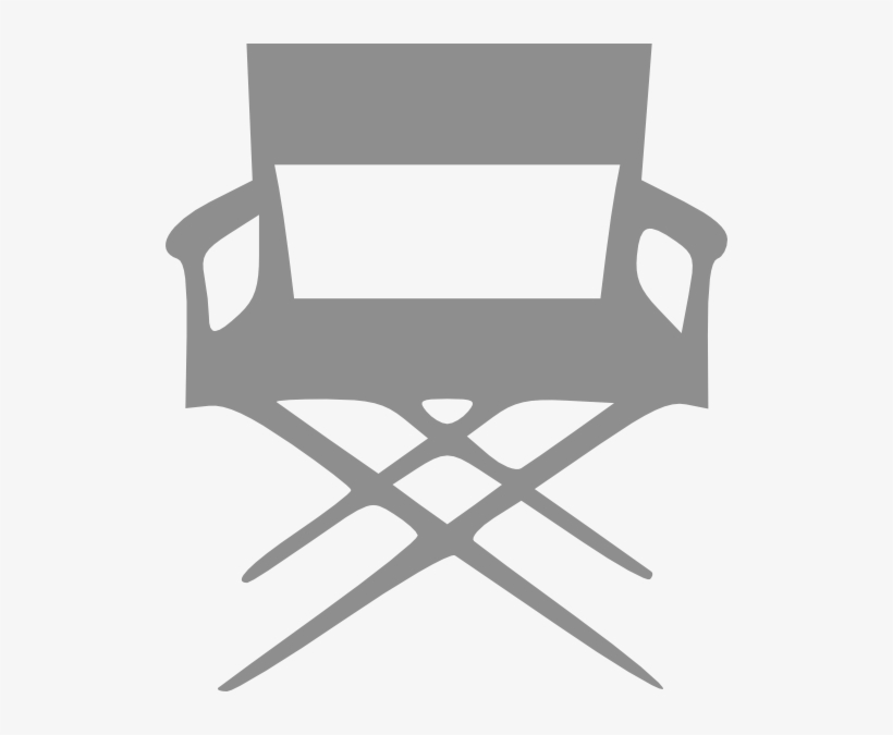 Director Chair Svg Clip Arts 510 X 588 Px, transparent png #2978099