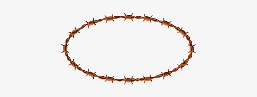 Barbed Wire Border Png Barb Wire Border 3barbed Wire - Circle, transparent png #2978209
