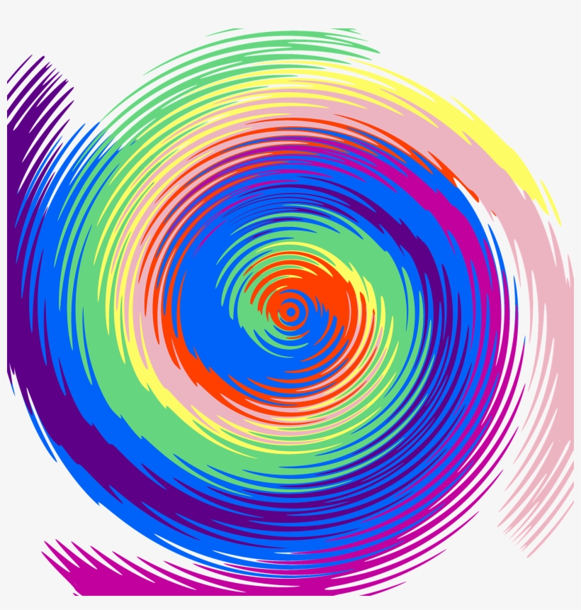 Psychedelic Swirl - Psychedelic Swirl Transparent, transparent png #2978294