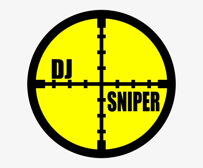 How To Set Use Dj Sniper Icon Svg Vector - Gun Sight Png, transparent png #2978556