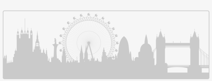 London - London Skyline Silhouette Png, transparent png #2978723
