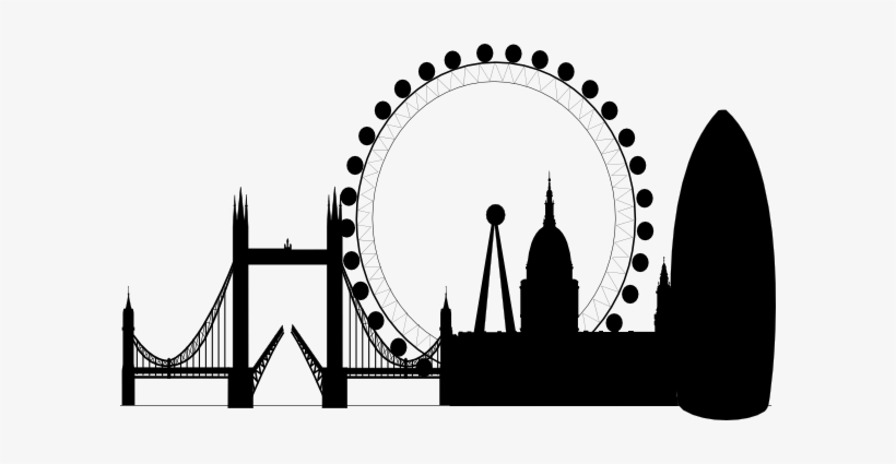 London Skyline Clipart2 Clip Art - Clipart London, transparent png #2978988