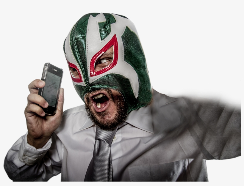 This Luchador Crushes His Competition Just Like You - Photography, transparent png #2979078