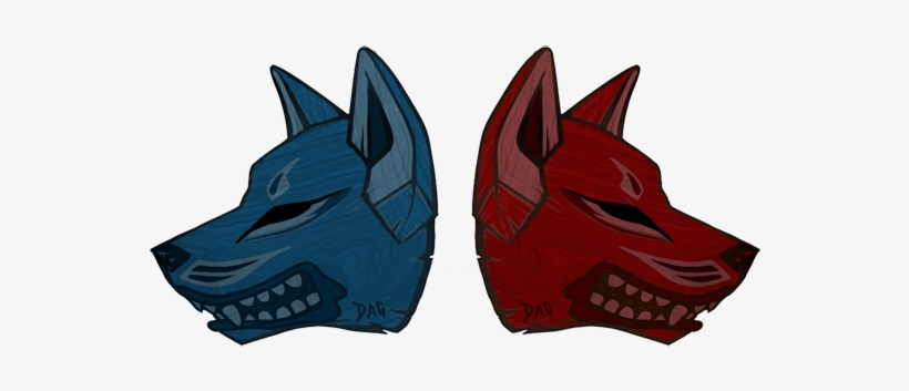 Japanese Akita Mask Designs For My Ooc Avatar, Who - Japanese Dog Mask, transparent png #2979100