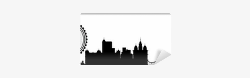 London Skyline Detailed Silhouette Vector Illustration - Skyline, transparent png #2979101