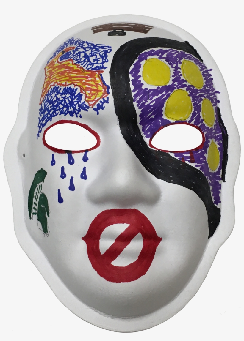 X - Face Mask, transparent png #2979219