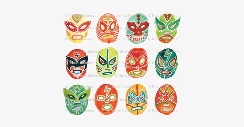 Lucha Libre - Mask, transparent png #2979464
