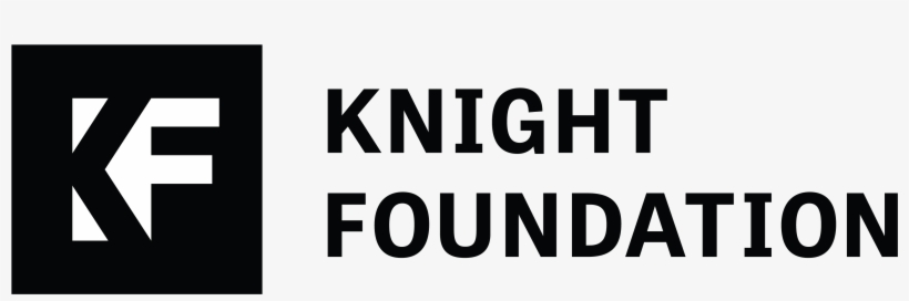 The Primary Version Knight Foundation Logo Is The Horizontal - Knight Foundation, transparent png #2979846