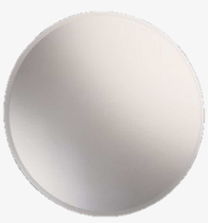 White Grey Circle Button Transparent - Gedy Bevelled Edge Mirror, transparent png #2980177