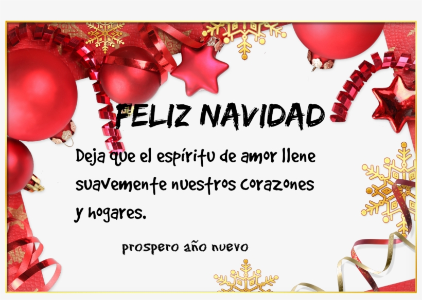 Imagenes Bonitas De Navidad - Cartão De Natal Png, transparent png #2980200