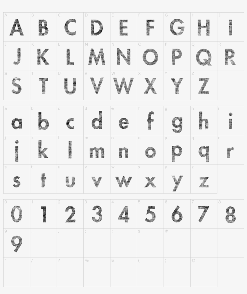 Font Characters - Chinacat Font, transparent png #2980760