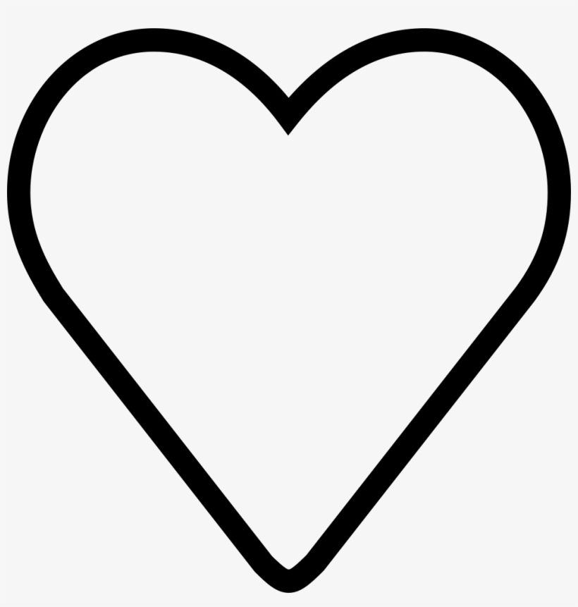 Png File Svg - Heart Thin Line Icon, transparent png #2980763