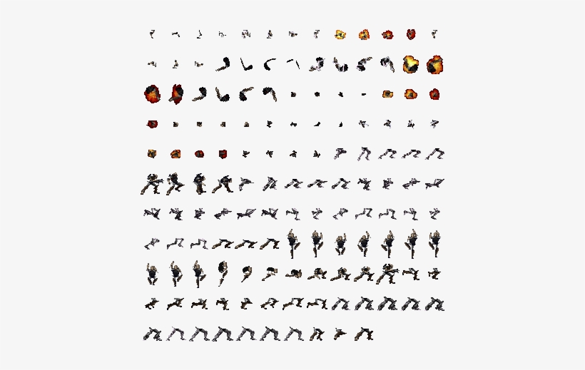 Explosion Png Sequence Abuse Art - Ant Man Sprite Sheet, transparent png #2980764