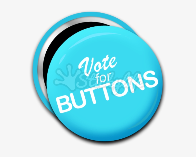 Kiss My Pin Backed Button - Circle, transparent png #2980994