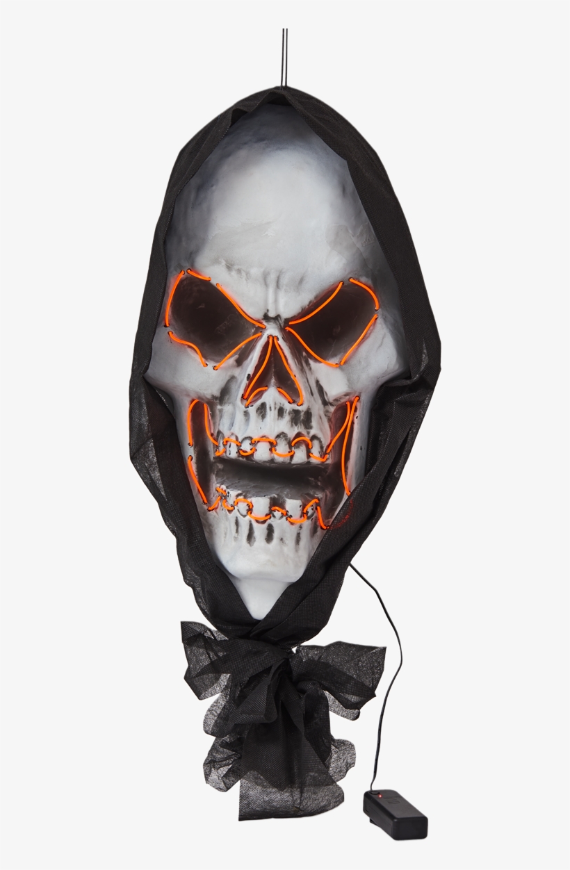 Neon Face, Skeleton - Skull, transparent png #2981393