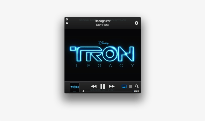 Apple Releases Itunes - Daft Punk Tron Legacy, transparent png #2981559