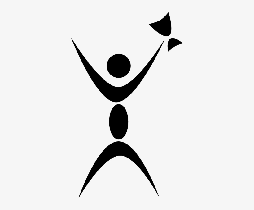 Free Vector Player Holding Trophy Clip Art - Trophy Clip Art, transparent png #2981606