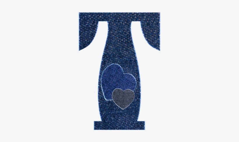 Elefante En Los Pantalones Vaqueros Con Sand A Y Coraz - Alphabet, transparent png #2981663