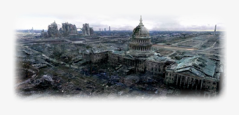 Congress - Post Apocalyptic Washington Dc, transparent png #2981690