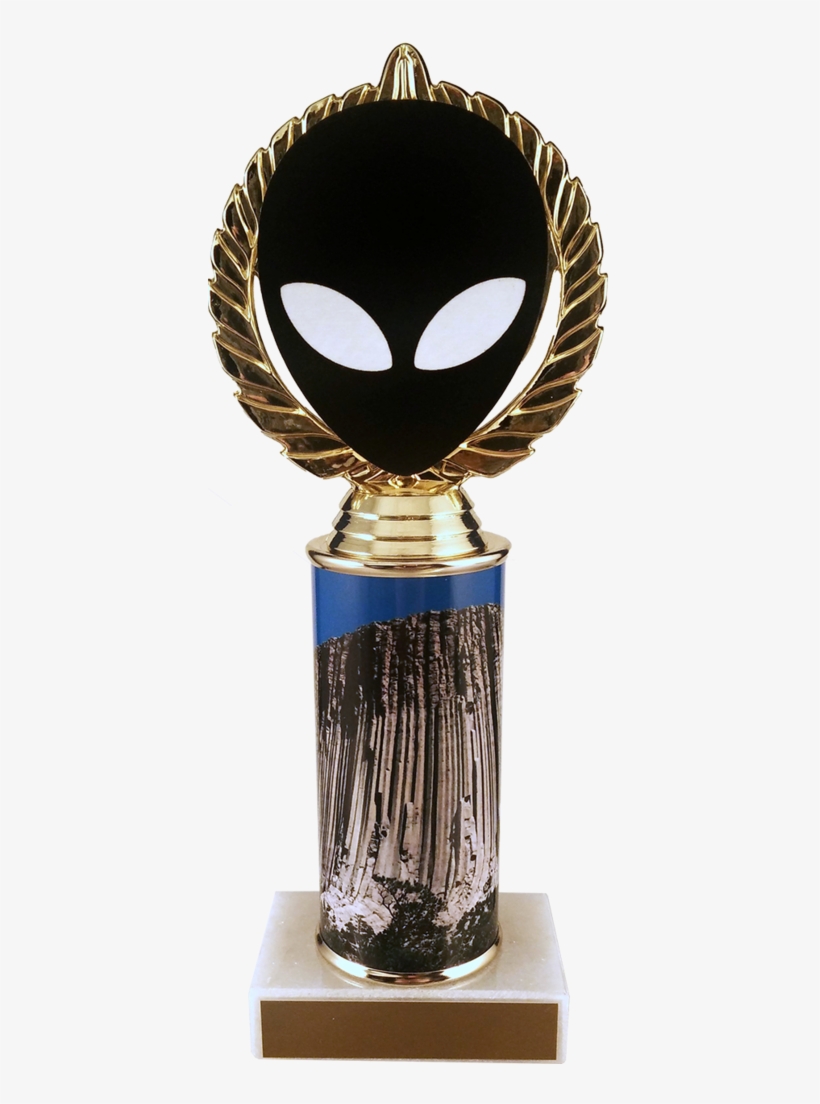 Alien Vector Cut Logo Trophy With Metal Roll Column - Devils Tower National Monument, transparent png #2981695