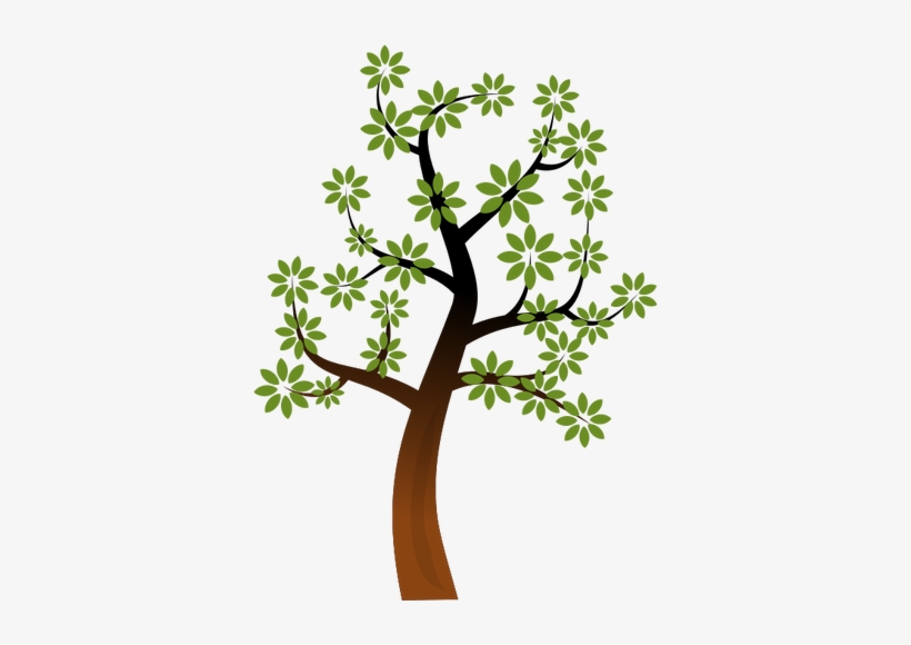 Simple Branch Cliparts - Public Domain Tree Clipart, transparent png #2981874