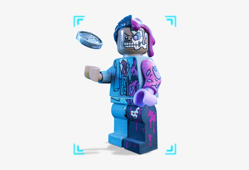 Lbm Secondary Twoface 360 480 - Lego Batman Movie Two Face, transparent png #2982129