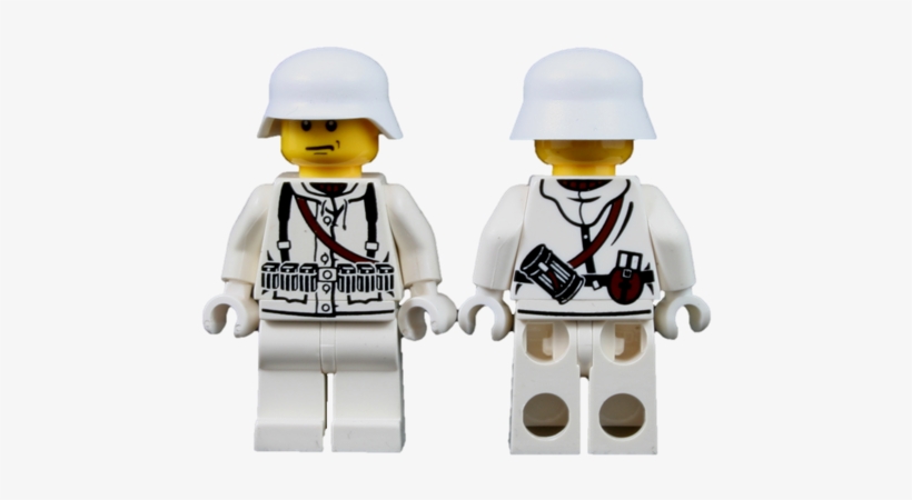 German Winter Uniform - Lego Ww2 German Winter, transparent png #2982216