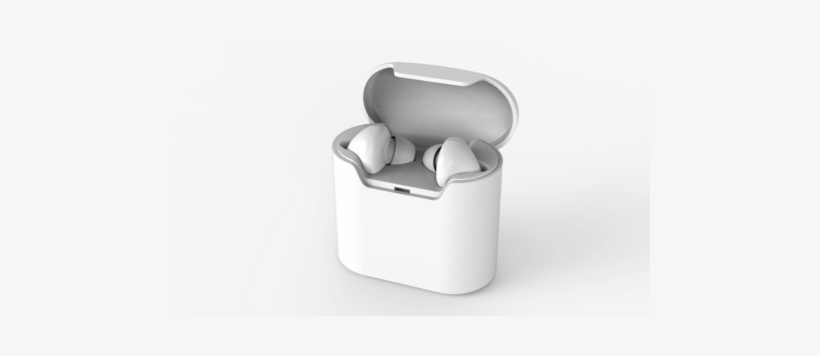 Wireless Airpods Headphones Set - Headphones, transparent png #2982381