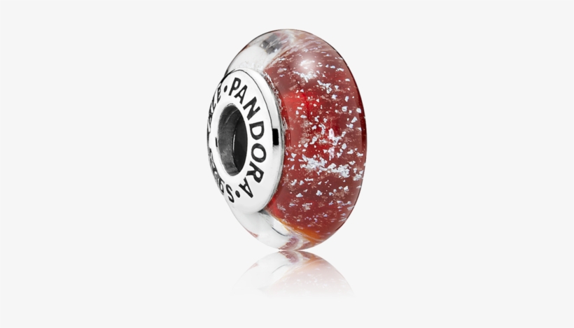 Disney, Snow White's Signature Color Charm - Pandora Disney Snow White's Signature Colour Murano, transparent png #2982486